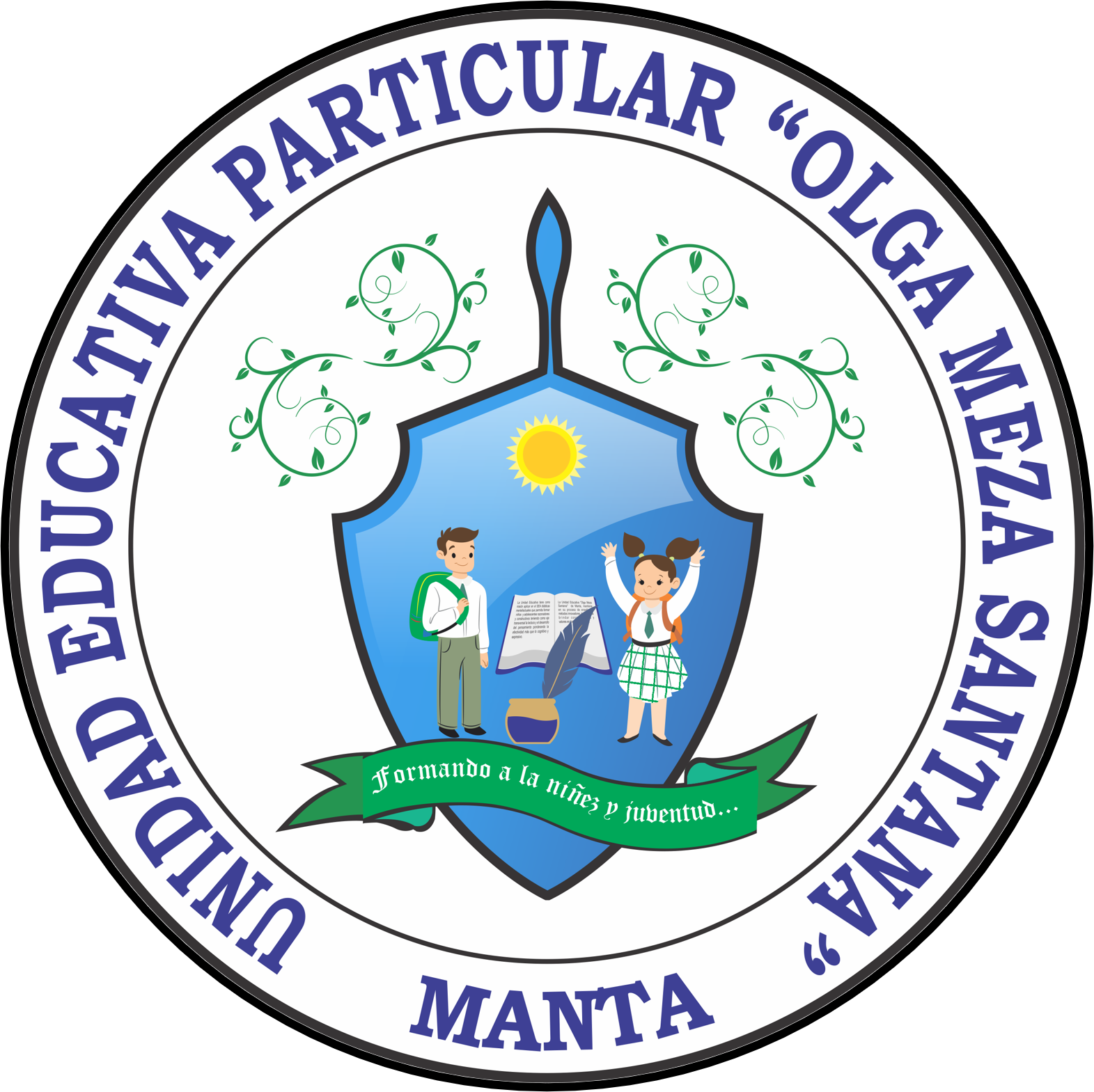 Logo U.E. Olga Meza Santana